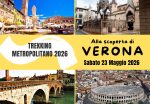 TREKKING METROPOLITANO 2026 - 23 MAGGIO 2026 - VERONA