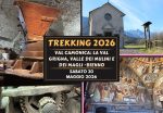 TREKKING 2026 - SABATO 30 MAGGIO 2026 - VAL CAMONICA: LA VAL GRIGNA VALLE DEI MULINI E DEI MAGLI - Bienno, il borgo degli artisti