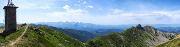 Appennino Reggiano, vista panoramica